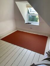Burnt orange rug for sale  LONDON