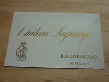 étiquette vin ancienne d'occasion  Quimperlé