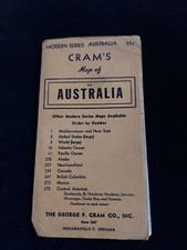 Vintage cram map for sale  Merrimack