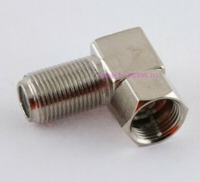 HEAVY DUTY Type F 90 Deg Elbow Male to Female for TV Cable Antenna comprar usado  Enviando para Brazil