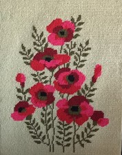Large preworked needlepoint for sale  Abilene