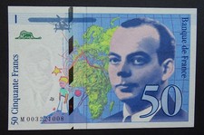 Billet francs 1992 d'occasion  Auxerre