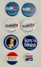 Democrat campaign pins for sale  Saint Louis