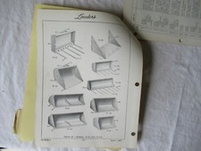 1963 Ford baldes para carregadeiras peças livro catálogo manual comprar usado  Enviando para Brazil