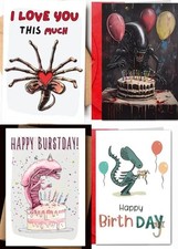 Alien birthday cards for sale  NOTTINGHAM