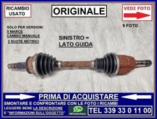 Semiasse sinistro fiat usato  Carrara