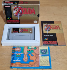 The Legend Of Zelda A Link To The Past para Super Nintendo SNES na caixa com mapa comprar usado  Enviando para Brazil