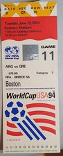 Usado, Ingresso Copa do Mundo 1994 Argentina x Grécia, último gol de Maradona na Copa do Mundo comprar usado  Enviando para Brazil