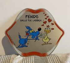 Specchio lupo alberto usato  Biella