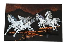 Tableau bois laqué d'occasion  Senlis