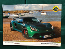 Lotus prospektblatt exige gebraucht kaufen  Neuhausen auf den Fildern