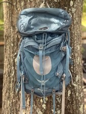 Mochila Osprey Ariel 65 AG feminina WS (41-48cm) azul bolsa de trekking material para caminhada, usado comprar usado  Enviando para Brazil