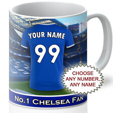 Personalised chelsea mug for sale  LEYLAND