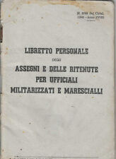 Regio esercito libretto usato  Cagliari