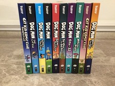DOG MAN And Cat Kid- Lot of 10 Hardcover Books Dav Pilkey- Children’s Youth segunda mano  Embacar hacia Mexico