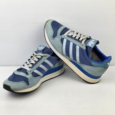 Tênis Adidas Masculino Originals ZX 500 Estilo de Vida Azul Retrô EUA 9 Reino Unido 8.5, usado comprar usado  Enviando para Brazil