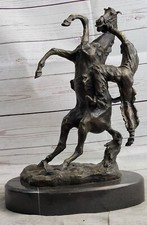 Bronze marble statue d'occasion  Expédié en Belgium