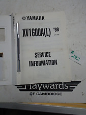 Yamaha xv1600 workshop for sale  CAMBRIDGE