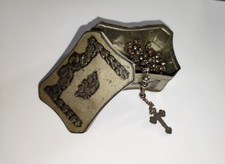Chapelet ancien argent d'occasion  Roussillon