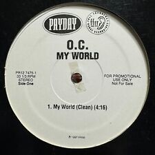 O.C. + DJ PREMIER - MY WORLD (12")  1997!!!  RARE!!!  D.I.T.C.!!!  GANG STARR!!! comprar usado  Enviando para Brazil