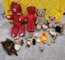 Lote De 15+ Pequeños Juguetes De Peluche De Colección Y Otros Animales Años 60-80 segunda mano  Embacar hacia Mexico
