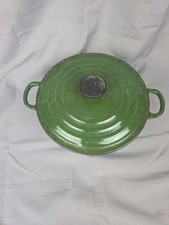 Creuset dark green for sale  SPALDING