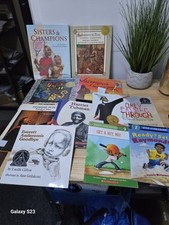 Lot Of 10 AFRICAN -  AMERICAN Youth Books TITLES SEEN Hardcover and Paperback  segunda mano  Embacar hacia Mexico