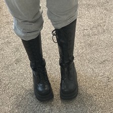 Damen stiefel schwarz gebraucht kaufen  Delmenhorst