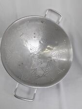 Vintage colander aluminum for sale  Essexville