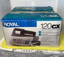 Royal 120CX Sistema de Gerenciamento de Caixa Registradora Impressora de Recibos, FUNÇÕES TESTADAS, W Chave comprar usado  Enviando para Brazil