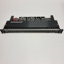 Panel de conexión de marco largo SWITCHCRAFT 48 montaje en rack de posición 1/4" conector MT48K1FN segunda mano  Embacar hacia Mexico