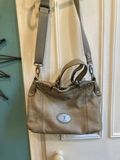 Fossil grey leather for sale  GLASGOW