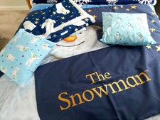 Snowman single duvet for sale  STOURPORT-ON-SEVERN