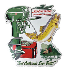 Vintage johnson sign for sale  Houston