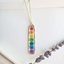 Pressed flower necklace for sale  Ocala