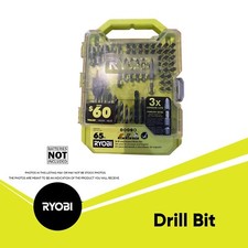 Ryobi A986501 - Broca e kit de acionamento de impacto conjunto com 65 peças comprar usado  Enviando para Brazil