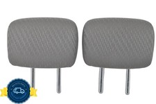Assento traseiro Honda Civic 2012-2015 2ª fileira tecido cinza conjunto de 2 encostos de cabeça fabricante de equipamento original, usado comprar usado  Enviando para Brazil