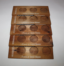 Five wooden guinness for sale  STOURBRIDGE