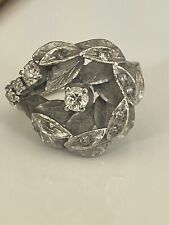 12k diamond gold ring solid for sale  Charleston