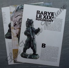 Document barye antoine d'occasion  Beaumont-de-Lomagne