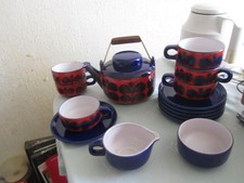 Teeservice vintage keramikkuns gebraucht kaufen  Salzhemmendorf