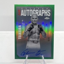 2025 Topps Chrome UFC Glover Teixeira Verde Auto /99 comprar usado  Enviando para Brazil