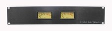 Suporte em rack Studio Electronics painel medidor VU duplo +4 entradas XLR balanceadas comprar usado  Enviando para Brazil