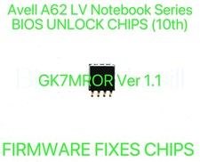 AVELL A62 LV Notebook Series, ADMIN SEM SENHA BIOS CHIP GK7MROR Ver 1.1 comprar usado  Enviando para Brazil