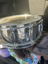 Tarola Pearl 14" x 5" 10 lugares cromada - Vintage comprar usado  Enviando para Brazil