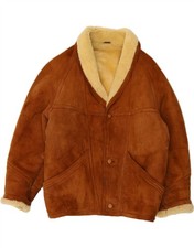 Vintage mens shearling for sale  IPSWICH
