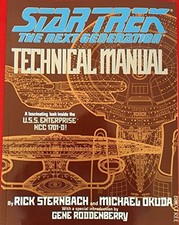 Star Trek: The Next Generation - Technical Manual by Sternbach, Rick Paperback, używany na sprzedaż  Wysyłka do Poland