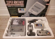 Boxed snes super for sale  LONDON