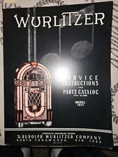 Wurlitzer 1015 manual for sale  Hagerstown