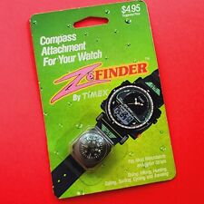 Timex Zulu pulseira de relógio acessório bússola 1989 raro localizador Ze novo na caixa comprar usado  Enviando para Brazil
